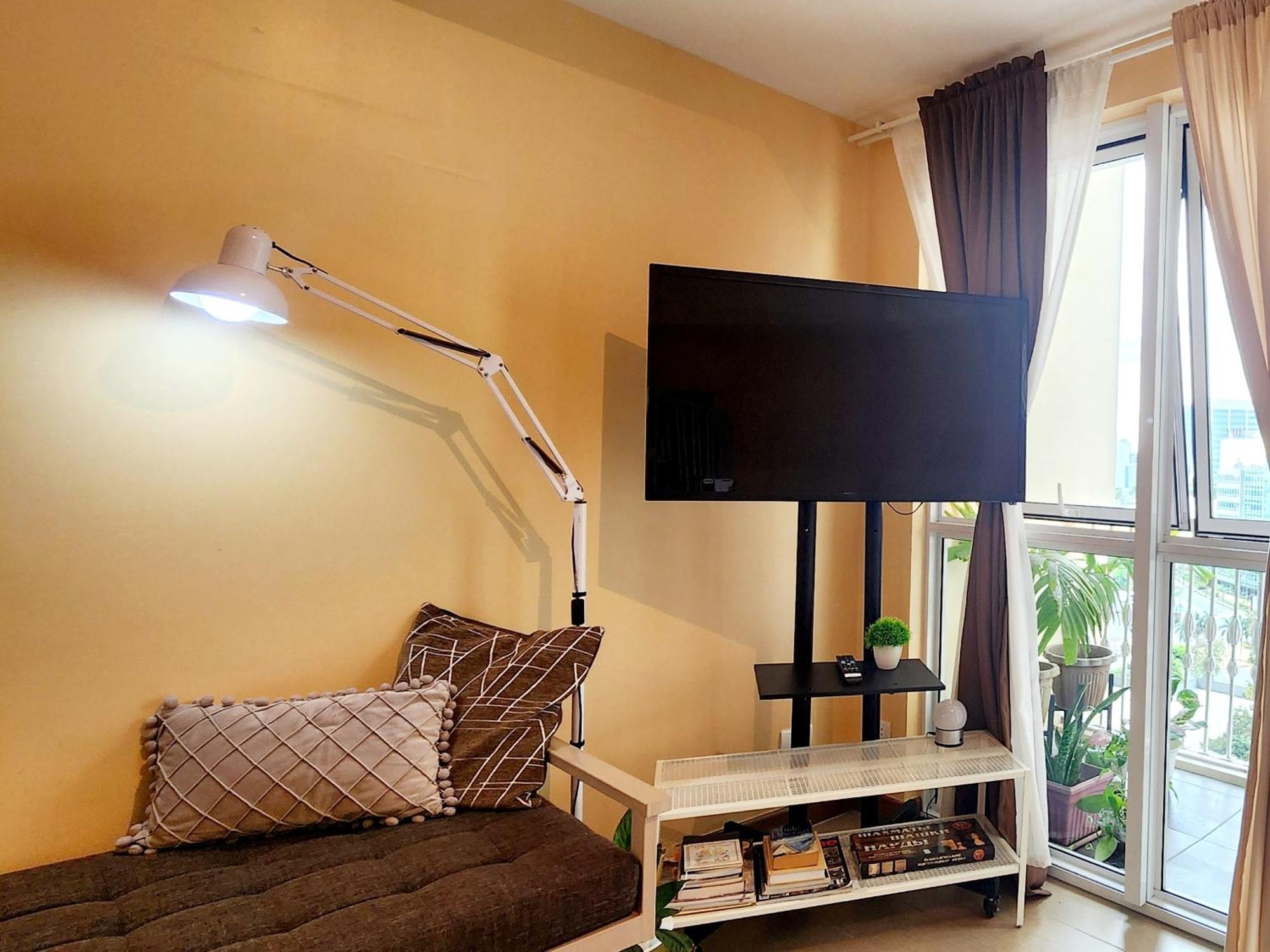 Spacious Cozy Suite At The Venice Mall With Free Parking And Washing Machine (Adults Only) Taguig Quarto foto